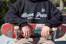Load image into Gallery viewer, OG Born Free Crewneck Sweatshirt - Black
